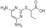 CAS 登录号：436088-61-8， 2-[(4,6-二氨基-2-嘧啶基)硫基]丁酸