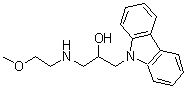 CAS#: 436088-68-5, 1-(9H-Carbazol-9-Yl)-3-[(2-Methoxyethyl)Amino]-2-Propanol
