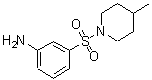 CAS#: 436091-54-2, 3-[(4-Methyl-1-Piperidinyl)Sulfonyl]Aniline