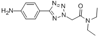 CAS#: 436092-91-0, 2-[5-(4-Amino-Phenyl)-Tetrazol-2-Yl]-N , N-Diethyl-Acetamide