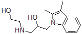 CAS#: 436099-60-4, 1-(2,3-Dimethyl-1H-indol-1-yl)-3-(2-hydroxyethyl)amino-propan-2-ol