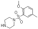 CAS#: 436099-67-1, 1-(2-Methoxy-5-Methyl-Benzenesulfonyl)-Piperazine