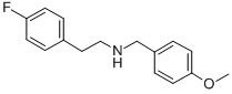 CAS#: 436099-73-9, [2-(4-Fluoro-Phenyl)-Ethyl]-(4-Methoxy-Benzyl)-Amine