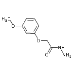 CAS#: 436155-36-1, 2-(3-Methoxyphenoxy)Acetohydrazide