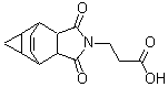 CAS 登录号：436811-18-6， 3-(3,5-二氧代-4-氮杂四环[5.3.2.0<sup>2,6</sup>.0<sup>8,10</sup>]十二碳-11-烯-4-基)丙酸