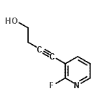 CAS#: 436844-92-7, 4-(2-Fluoro-3-Pyridinyl)-3-Butyn-1-Ol