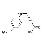 CAS#: 436849-21-7, 4-[(4-Ethylphenyl)Amino]-2-Butynoic Acid