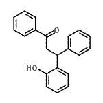 CAS 登录号：4376-83-4， 3-(2-羟基苯基)-1,3-二苯基-1-丙酮