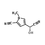 CAS#: 437709-71-2, 4-[(R)-Cyano(Hydroxy)Methyl]-1-Methyl-1H-Pyrrole-2-Carbonitrile