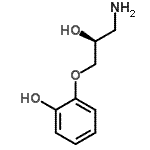 CAS#: 437765-36-1, 2-[(2S)-3-Amino-2-Hydroxypropoxy]Phenol