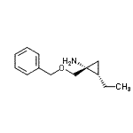 CAS#: 437985-55-2, (1R,2S)-1-[(Benzyloxy)Methyl]-2-Ethylcyclopropanamine