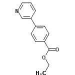 CAS#: 4385-71-1, Ethyl 4-(3-Pyridinyl)Benzoate