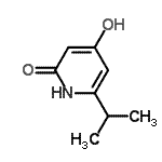 CAS 登录号：438554-30-4， 4-羟基-6-异丙基-2(1H)-吡啶酮