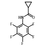 CAS 登录号：438612-37-4， N-(五氟苯基)环丙烷甲酰胺