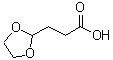 CAS#: 4388-56-1, 3-(1,3-Dioxolan-2-Yl)Propanoic Acid