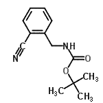 CAS#: 439118-51-1, 2-Methyl-2-Propanyl (2-Cyanobenzyl)Carbamate