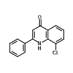 CAS 登录号：439147-12-3， 8-氯-2-苯基-4(1H)-喹啉酮