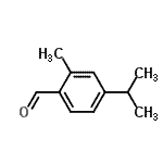 CAS 登录号：4395-88-4， 4-异丙基-2-甲基苯甲醛