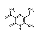 CAS#: 440124-22-1, 6-Ethyl-5-Methyl-3-Oxo-3,4-Dihydro-2-Pyrazinecarboxamide