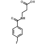 CAS#: 440341-64-0, N-(4-Fluorobenzoyl)-beta-Alanine