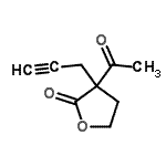 CAS 登录号：441283-49-4， 3-乙酰基-3-(2-丙炔-1-基)二氢-2(3H)-呋喃酮