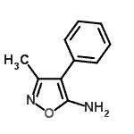 CAS#: 4416-71-1, 3-Methyl-4-Phenyl-1,2-Oxazol-5-Amine