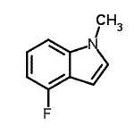CAS#: 441715-34-0, 4-Fluoro-1-Methyl-1H-Indole