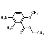 CAS 登录号：442903-53-9， 乙基3-氨基-6-甲氧基-2-甲基苯甲酸酯