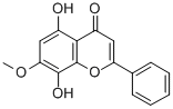 CAS 登录号：4431-47-4， 汉黄芩素