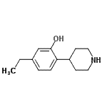 CAS#: 443143-59-7, 5-Ethyl-2-(4-Piperidinyl)Phenol