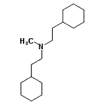 CAS#: 4432-75-1, 2-Cyclohexyl-N-(2-Cyclohexylethyl)-N-Methylethanamine