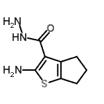 CAS#: 443297-72-1, 2-Amino-5,6-Dihydro-4H-Cyclopenta[b]Thiophene-3-Carbohydrazide