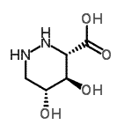 CAS#: 443649-22-7, (3S,4R,5R)-4,5-Dihydroxyhexahydro-3-Pyridazinecarboxylic Acid