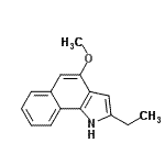 CAS#: 443911-42-0, 2-Ethyl-4-Methoxy-1H-Benzo[g]Indole