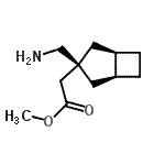 CAS#: 444088-20-4, Methyl [(1R,3R,5S)-3-(Aminomethyl)Bicyclo[3.2.0]Hept-3-Yl]Acetate