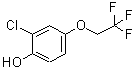 CAS 登录号：444341-80-4， 2-氯-4-(2,2,2-三氟乙氧基)苯酚