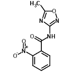 CAS#: 444717-82-2, N-(5-Methyl-1,2,4-Oxadiazol-3-Yl)-2-Nitrobenzamide