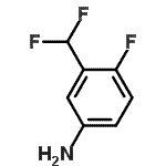 CAS 登录号：445303-96-8， 3-(二氟甲基)-4-氟苯胺