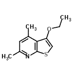 CAS#: 445390-84-1, 3-Ethoxy-4,6-Dimethylthieno[2,3-b]Pyridine