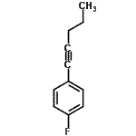 CAS#: 445424-02-2, 1-Fluoro-4-(1-Pentyn-1-Yl)Benzene