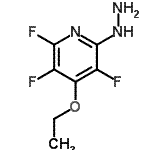CAS 登录号：445465-80-5， 4-乙氧基-2,3,5-三氟-6-肼基吡啶