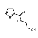 CAS 登录号：446053-75-4， N-(2-羟基乙基)-4H-吡唑-3-甲酰胺