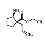CAS#: 446064-10-4, Ethyl (1R,2R)-1-Allyl-2-Aminocyclopentanecarboxylate