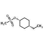 CAS#: 446064-76-2, cis-4-Ethylcyclohexyl Methanesulfonate
