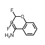 CAS 登录号：446267-36-3， 2-(二氟甲氧基)苯甲酰胺