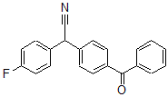 CAS 登录号：446275-89-4， 4-苯甲酰基-alpha-(4-氟苯基)-苯乙腈