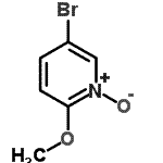 CAS 登录号：446284-14-6， 5-溴-2-甲氧基吡啶1-氧化物