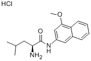 CAS 登录号：4467-68-9， (S)-2-氨基-N-(4-甲氧基-2-萘基)-4-甲基-戊酰胺单盐酸盐