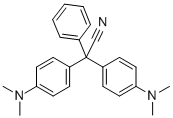 CAS 登录号:4468-56-8, 2,2-二-(4-N,N-二甲胺苯基)-2-苯乙腈