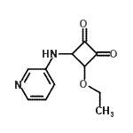 CAS 登录号：446860-79-3， 3-乙氧基-4-(3-吡啶基氨基)-1,2-环丁烷二酮